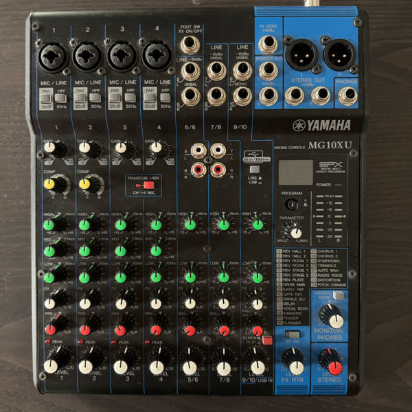 Yamaha MG10XU Mixing Console - Image 2